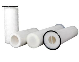 Quality Replacement GF / PP Pleated Filter Cartridge For Sea Water Desalination wholesale