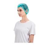 bound seams Disposable Head Cover , 36cm Disposable Mob Cap
