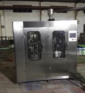 Quality Stainless Steel Liquid Bottling Machine Gravity Filling System 3000Bottles / Hour wholesale