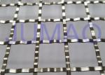 Storage Cabinet Screen Mesh , Polished Brass Decorative Mesh For Cabinet Doors