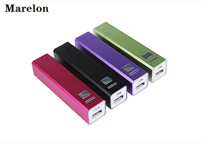 2600mah Rechargeable USB Power Bank / Portable Phone Charger For Promotional Gift