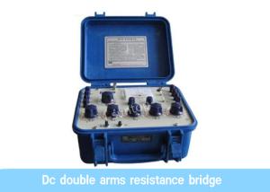 Quality DC Double Arm Electric Resistance Bridge AC220V Portable Cable Testing Equipment wholesale