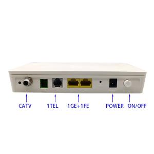 Quality OEM HK729 CATV GPON EPON 1GE 1FE 1TEL ONU ONT ROUTER wholesale