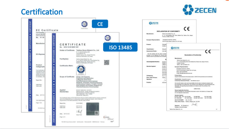 CIA1800 Alkaline Phosphatase Platform Benchtop Chemistry Analyzer Chemiluminescence Immunoassay Machine
