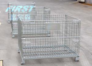 Quality Warehouse 800KGS Capacity Double Faced Wire Mesh Box Pallet wholesale