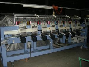 Quality 12 Needles 8 Heads Tubular Embroidery Machine Auto Color Change wholesale