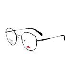 FM3218 Womens Stainless Steel Round Optical Glasses Frame 50-20-142mm