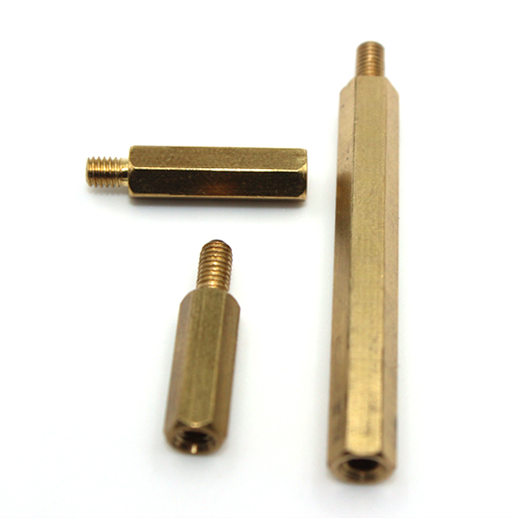 M3 M4 M5 M6 Stainless Steel Aluminum Brass Hex Threaded PCB Standoff Spacer for Industrial