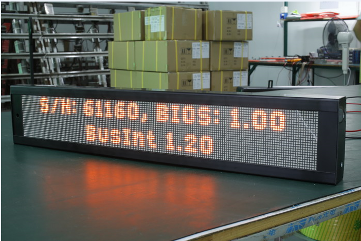 RGB 1.7mm Diameter Pitch 16x16 P2.5 Dot Matrix LED Display