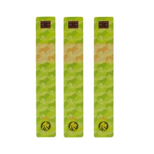 Quality Green Custom Wine Label Stickers Holographic Self Adhesive Security wholesale