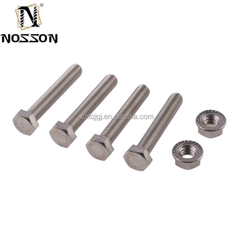 Discounted Service for Metric Measurement System Stainless Steel Bolt 4.8/8.8/10.9 Class DIN931 DIN933