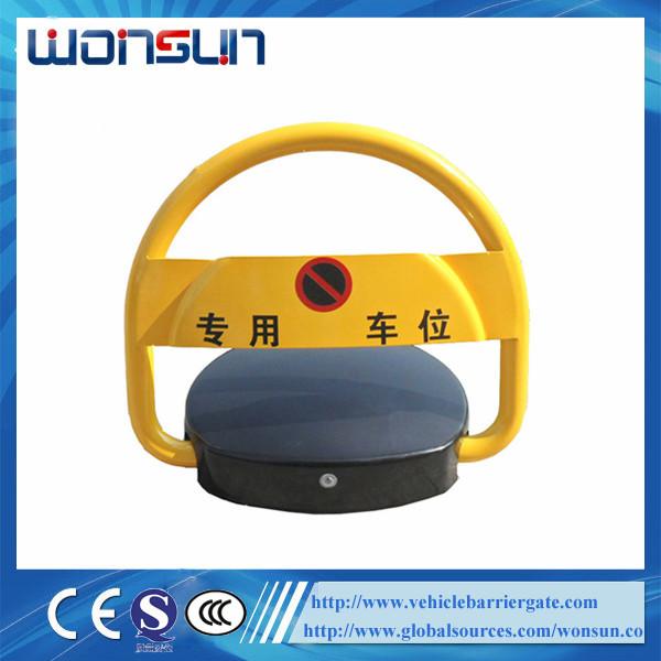 Cheap Anti - Theft Intelligent Remote Car Parking Locks , Parking Lot Lock for sale