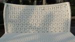 3pcs Beautiful White Outdoor Rattan Sofa Set For Swimming Pool