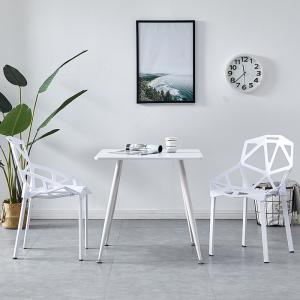 Quality White Color Center Coffee Table , Small Space Square Dining Table With Chairs wholesale