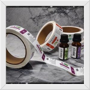 Quality Customizable Durability Long-lasting CBD oil Bottle Sticker for Custom Packaging Needs wholesale