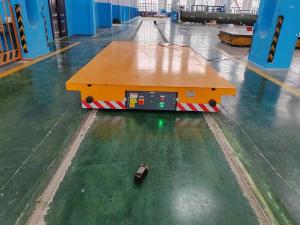 Quality Yellow Heavy Loads 100 Ton battery powered Transfer Cart For Steel Industry electric transport vehicle wholesale