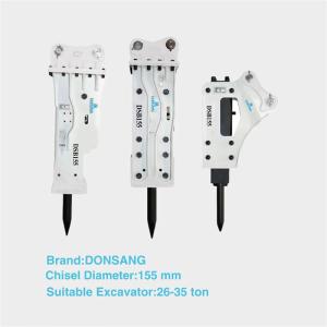 Quality Chisel 155mm Hydraulic Breaker Rock Hammer For Excavator 26 Ton 30 Ton 35 Ton wholesale