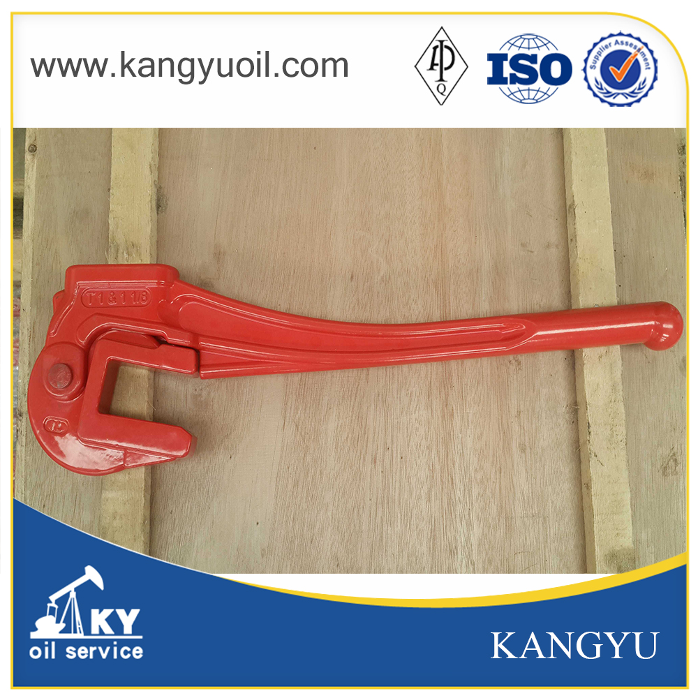 Oilfield downhole tools API 7K sucker rod wrench size range 5 1/2"~6 5/8"
