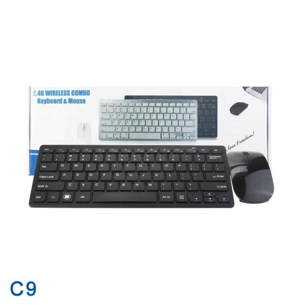 Cheap Customized Logo Printing Keyboard Mouse Combo With 12 Months Warranty for sale
