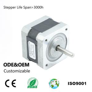 Quality Nema17 42BYGHM Series Hybrid Stepper Motor 42mm 11.2V 0.4A wholesale