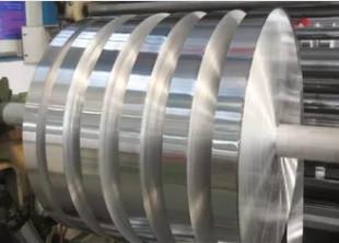 Narrow Aluminium Metal Strips , Polished Aluminum Strips Silver Color For