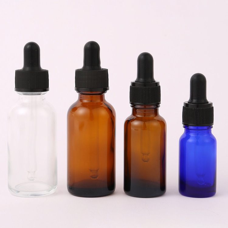 Matte Color Frosted Dropper Bottle With Nitrile Rubber Dropper