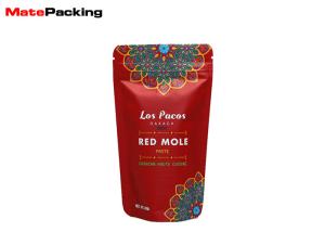 Quality Aluminum Foil Plastic Rolling Tobacco Pouch With Zipper Matte Finish wholesale