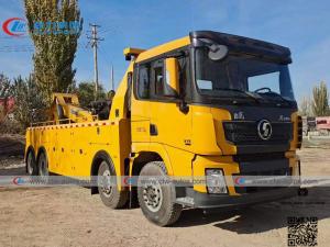 Quality Shacman 8x4 371HP 30 - 60 ton Wrecker Towing Truck wholesale