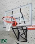 Outdoor/Indoor Adjustable Wall Mounted Basketball Hoop Professional Rim System