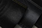 Stretch 11.5oz Cotton Spandex Denim Fabric Sulfur Black 170cm Full Width