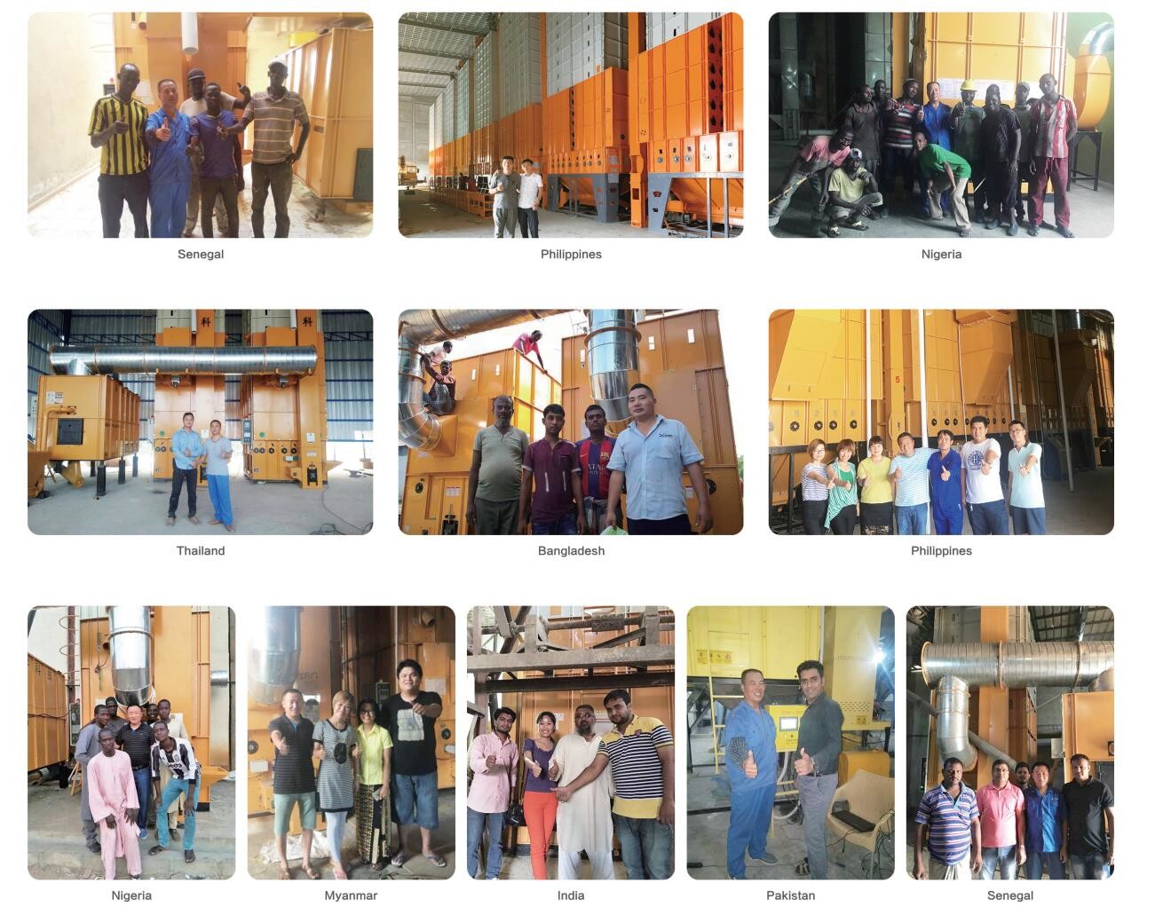 Cross Type Rice Grain Dryer Machine 12Ton/Batch 220V / 380V