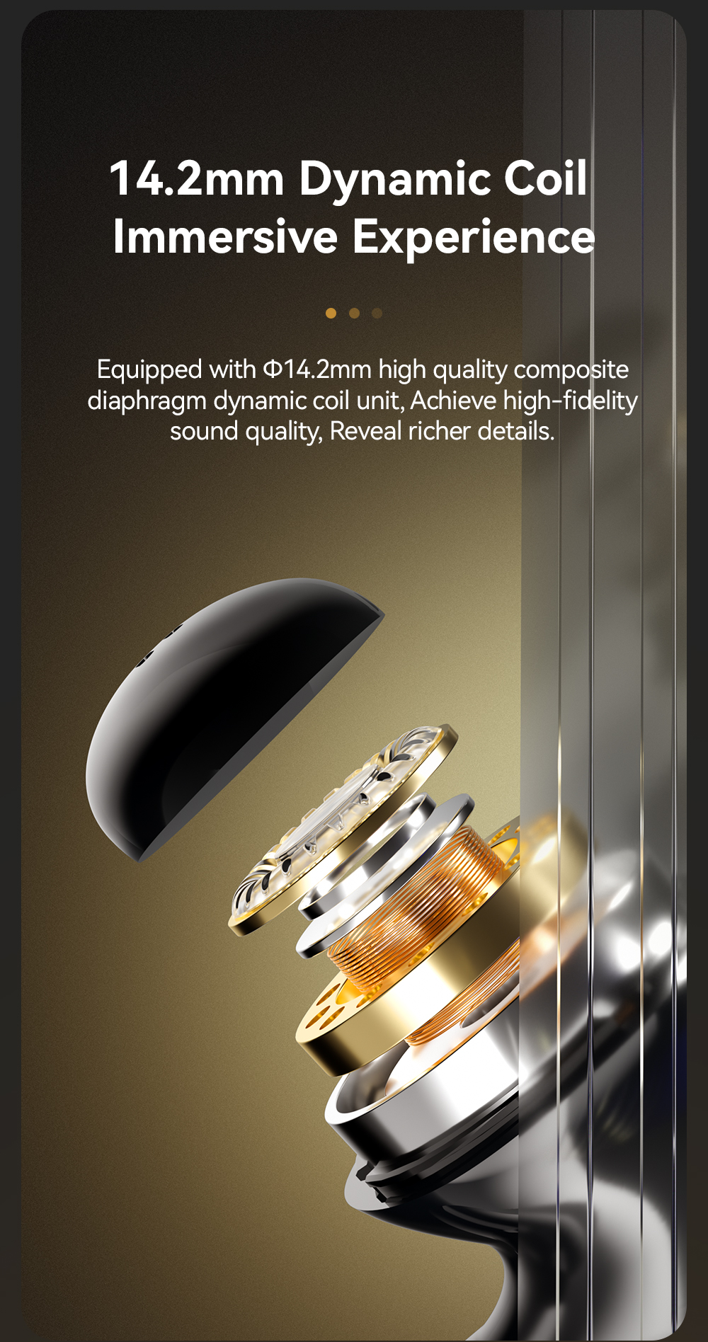 3.5mm Aux Wired HiFi Earbuds Noise Cancelling Waterproof With MIC