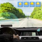 DIN Plug Adhesive Patch Automobile Car hidden AM FM Radio Antenna for Vehicle