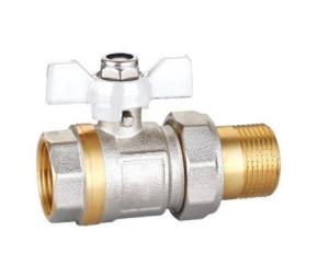 Quality Reduced Bore Screw-thread Connection Brass Ball Valve wholesale