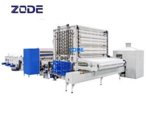Quality Log Saw 12kw PLC Toilet Rolls Cutting Machine For Facial Tissue wholesale