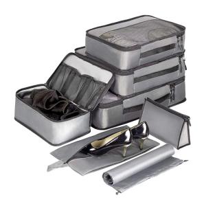 Quality Bags In Bag 7 Travel Packing Cubes Luggage Organizers wholesale