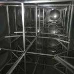 Large Cubic SUS304 1*1M Welding Water Tank 1.2mm Panel