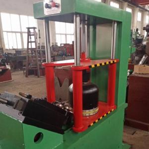 Quality LPG Cylinder Trimming Joggling Cleaning Machine Hydraulic Drive Motor Power 4KW wholesale