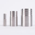 Stainless Steel 1''-8'' Male to Female Thread Coupler 80mm Length Hexagon/Round