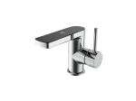 Modern Basin Mixer Faucet Brass Chrome Finish for Bathroom Sink T7012W