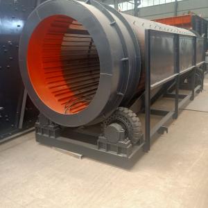 China Rubber Tyre Driving Rotary Screen For Material Separating on sale