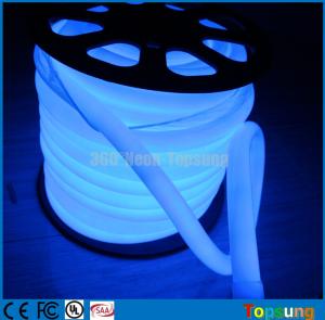 Quality 82' spool 12V DC blue led neon flex 360 degree for boat wholesale