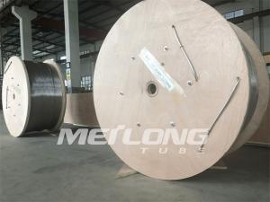 Quality 3 / 8 '' OD X 0.049 '' WT Capillary Coiled Tubing Duplex 2205 Stainless Steel For Gas Wells wholesale