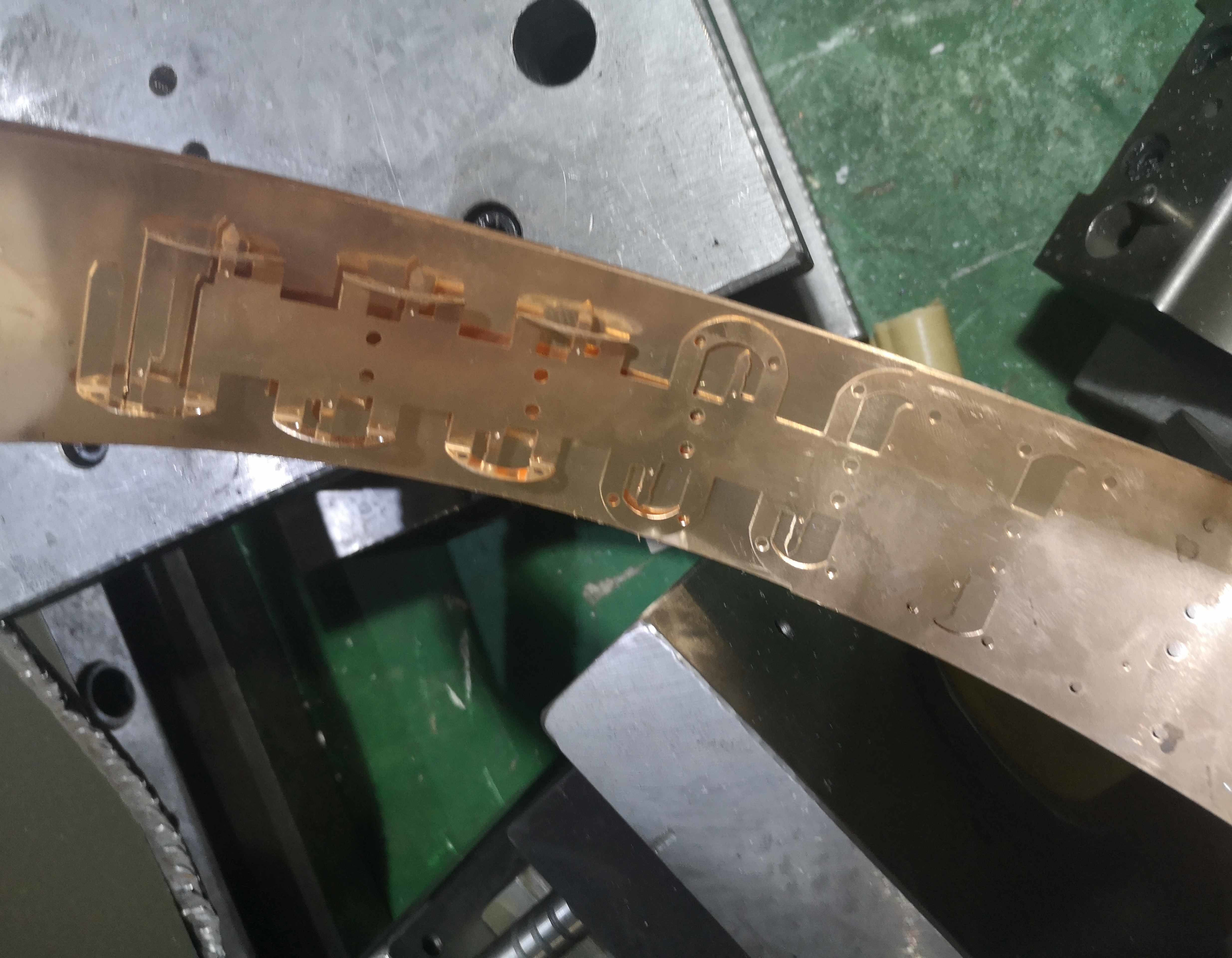 Customized Brass Connector Stamping Parts For Socket