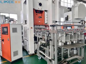 Quality 4 Cavities Mechanical Silver Foil Container Press Making Machine 80ton wholesale