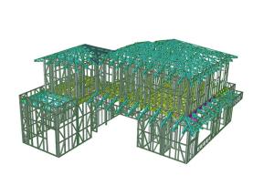 Quality Australian Standard Prefab Light Guage Steel Frame House 2nd Floor Town House wholesale