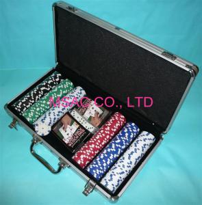Quality MS-Chip-13 Aluminum Chip Case Black Color Poker Chip Display Case For Packing Chippers wholesale
