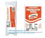 Painter Plastic Drop Cloths Sheet, Waterproof, rustproof, Anti-Dust Furniture