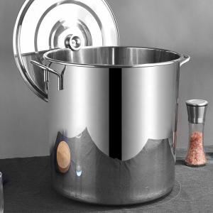 Quality 201 Stainless Steel Commercial Bucket Heavy Duty Cooking Pot wholesale