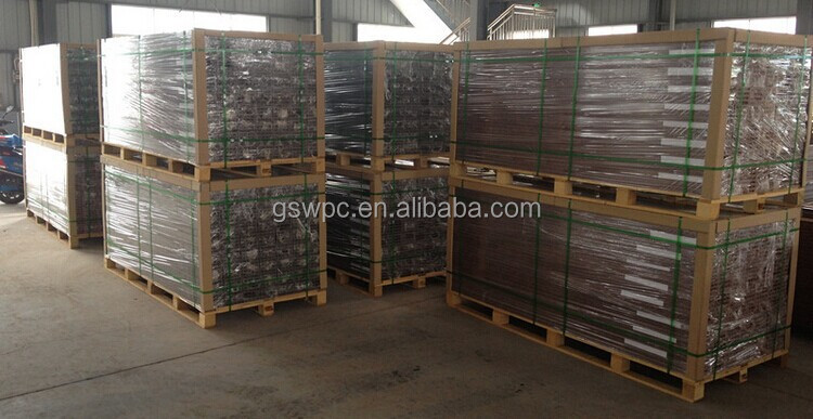 Swimming Pool Wpc Decking Tiles Waterproof Flooring Solid Core Composite Decking
